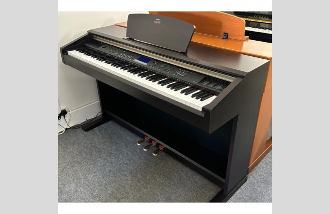 Yamaha YDP-V240 Satin Rosewood Digital Piano, Used - Complete Package (SN:BCQO01005) - Image 1